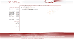 Desktop Screenshot of hisgrace.alivemax.com