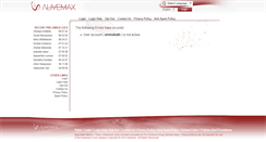 Desktop Screenshot of emmakath.alivemax.com