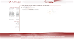 Desktop Screenshot of niklas252.alivemax.com